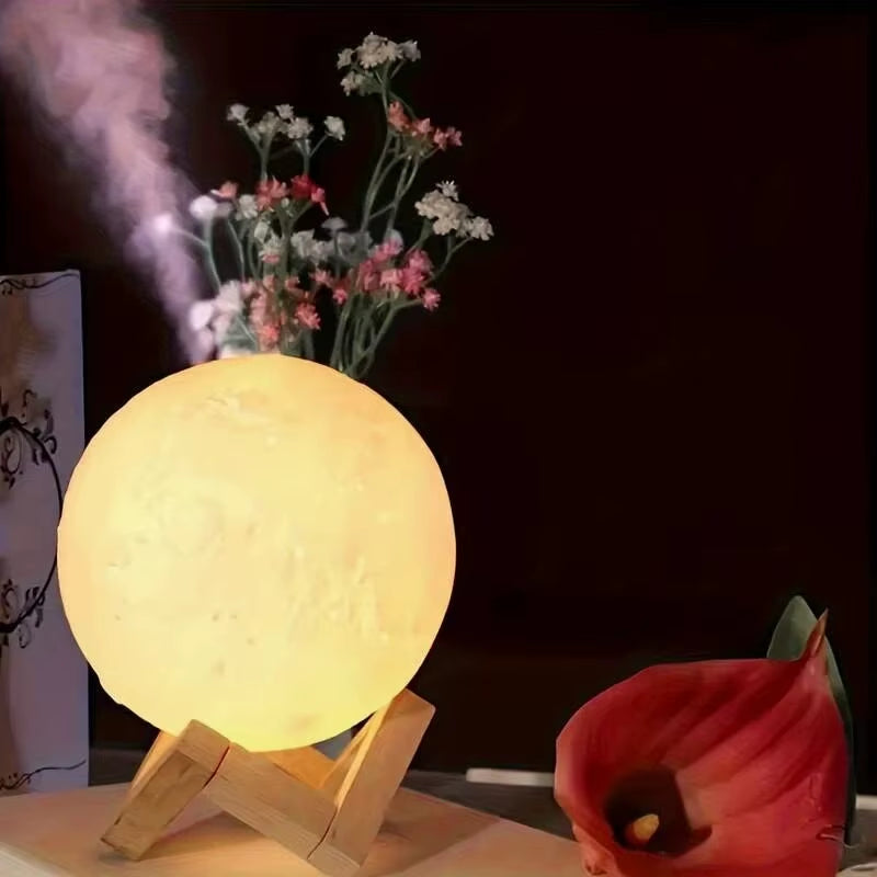 Havona Home Home DIY Lunar Night Light — close-up texture detail