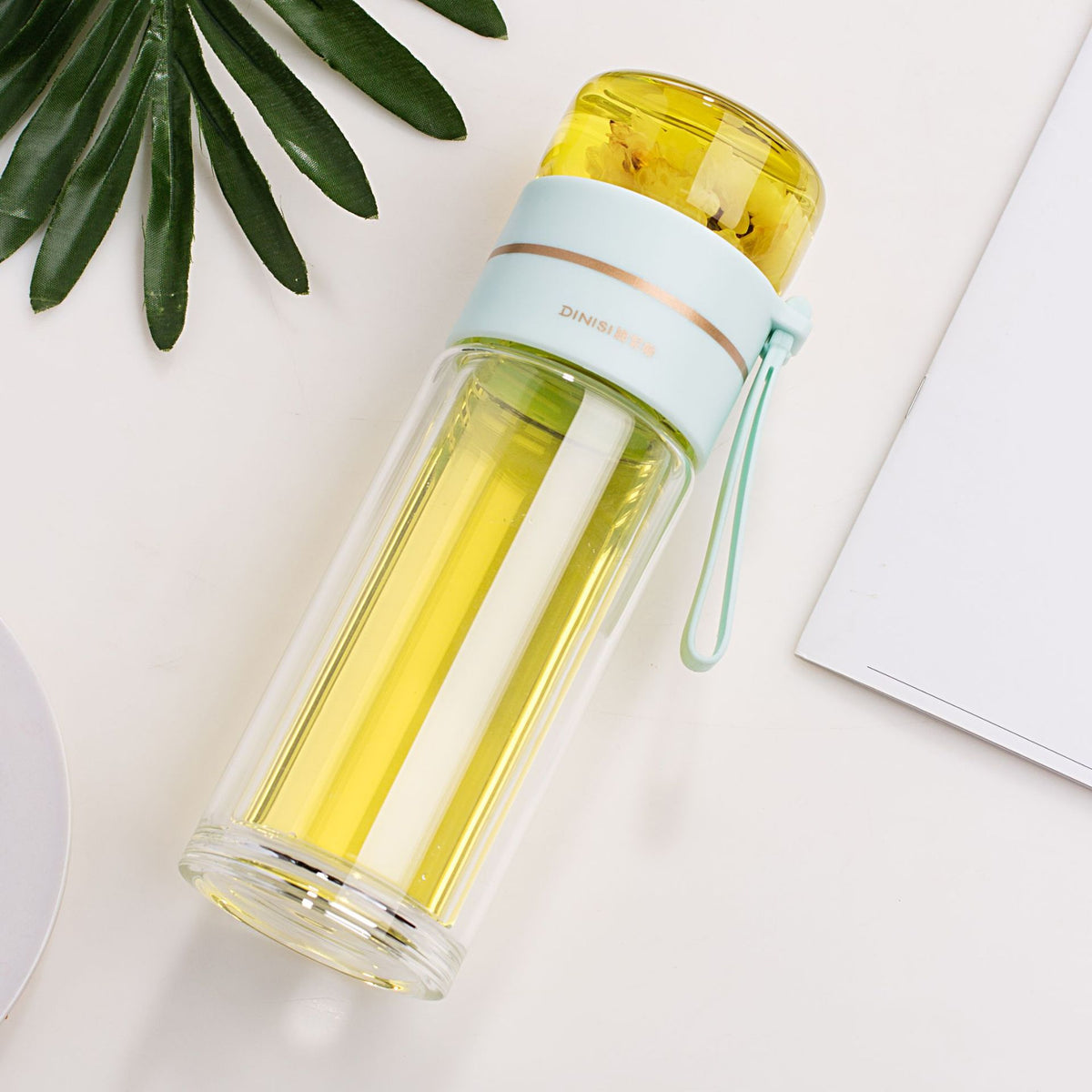 Havona Home Pure Glass Infusion Flask — styled on display