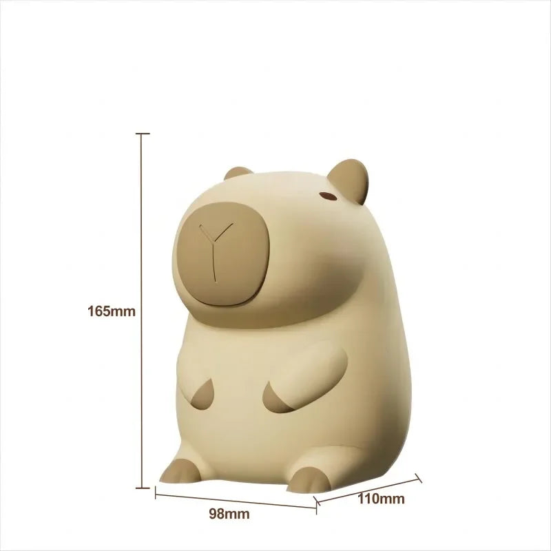 Capybara Night Light | Soft Bedside Lamp