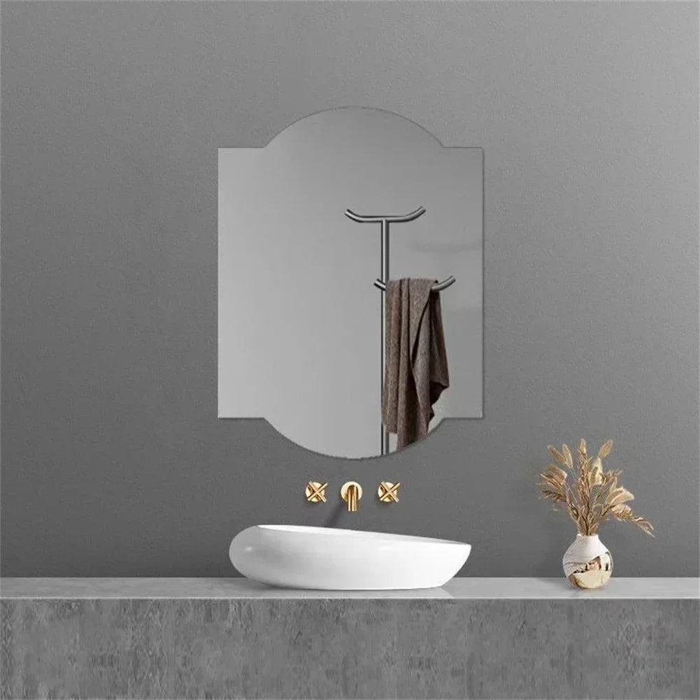 Havona Home Nordic Acrylic Accent Mirror — close-up view of the design detail
