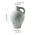 Havona Home Artisanal Distressed Ceramic Vase — additional product view