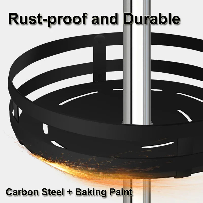Rotating Spice Rack | 360° Carbon Steel