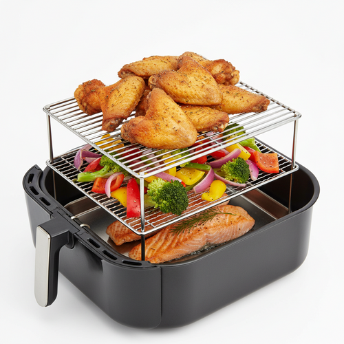 Havona Home Elevate Air Fryer Rack — hero product photo on a plain background